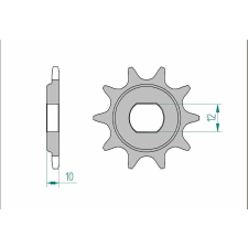 AFAM Acél Standard Első Láncszem 94122 - 415 egyéb motorkerékpár alkatrész