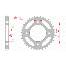 AFAM Acél Standard Hátsó Lánckerék 10505 - 530 egyéb motorkerékpár alkatrész