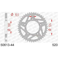 AFAM acél standard hátsó lánckerék 50613 - 520 egyéb motorkerékpár alkatrész