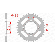 AFAM Acél Standard Hátsó Láncszem 12101 - 420 egyéb motorkerékpár alkatrész