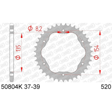  AFAM Acél Standard Hátsó Láncszem 50804K - 520 egyéb motorkerékpár alkatrész
