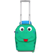 Affenzahn Finn Frosch Puhafedeles kétkerekes gyermekbőrönd - Zöld (AFZ-TRL-001-008)