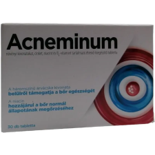 Aflofarm Acneminum tabletta 30db vitamin és táplálékkiegészítő