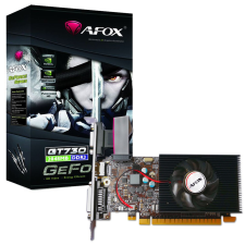 AFOX Geforce GT730 1GB DDR3 Low Profile Videókártya (AF730-1024D3L7-V1) videókártya