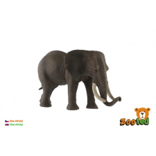  Afrikai elefánt műanyag figura 17cm játékfigura