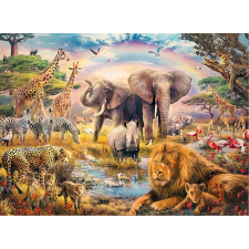 Afrikai szavanna XXL 100 darabos puzzle puzzle, kirakós