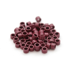 Afro Line Afro mikrogyűrű 45-ös 100db/cs - Burgundy hajápoló eszköz