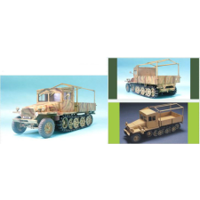  AFV-Club Sdkfz11 late version with wood cab 1:35 (AF35047) makett