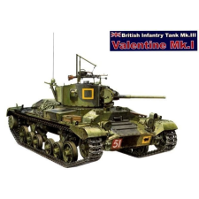  AFV-Club Valentine Mk 1 1:35 (AF35178) makett