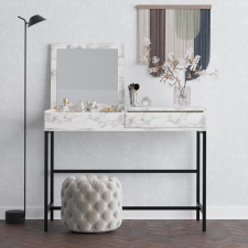 AG Fésülködő asztal Linda - Carrara Marble bútor