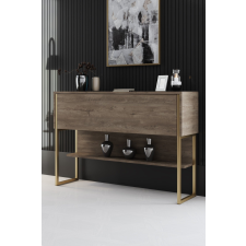 AG Komód Luxe - Gold, Walnut bútor