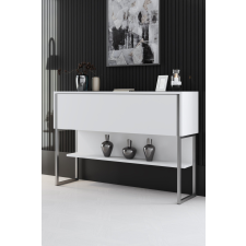 AG Komód Luxe - Silver, White bútor