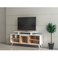 AG TV szekrény Kutay - White, Teak bútor