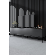 AG TV szekrény Lord - Anthracite, Black bútor