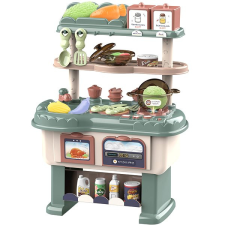 AGA4KIDS Plastová kuchyňka Happy kitchen, Zelená konyhakészlet