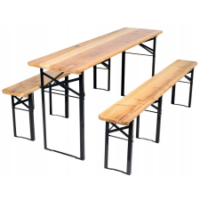 AGA Összecsukható kerti asztal, sörpad AGA MRFA04-4 kerti bútor