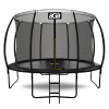 AGA Trambulin belső védőhálóval létrával 366 cm Aga SPORT EXCLUSIVE MRPU1012BLACK - Fekete