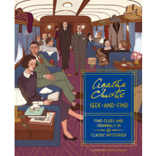  Agatha Christie Seek-And-Find idegen nyelvű könyv