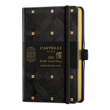 Agenda 2023 semainier vertical poche C&G maya gold – CASTELLI naptár, kalendárium