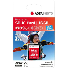 Agfaphoto AgfaPhoto 10426R 16 GB SDHC Class 10 memóriakártya memóriakártya