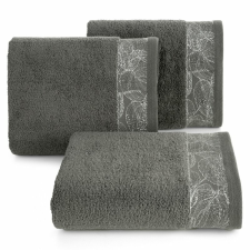 Agis jacquard törölköző Acélszürke 30x50 cm lakástextília