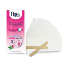  Agiss gyantalehúzó csík spatulával (10db) szőrtelenítés