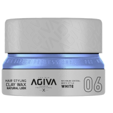  AGIVA 06 Hair Styling Clay Wax Natural Look White 155 ml hajformázó