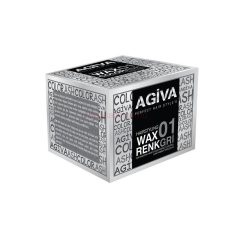 Agiva Ash Color Wax 01 120 ml hajformázó