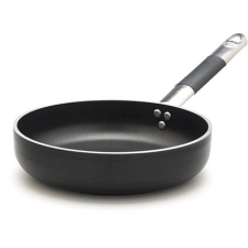 Agnelli ALSC2111SSPIC32 Serpenyő, alumínium, 5 mm, 32 cm átmérőjű, fekete edény