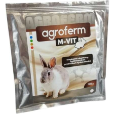  Agroferm M-VIT multivitamin és probiotikum nyulaknak (100 g) vitamin, táplálékkiegészítő kutyáknak
