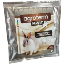 Agroferm M-VIT multivitamin és probiotikum nyulaknak (100 g) vitamin, táplálékkiegészítő kutyáknak