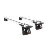 AGURI runner 120 cm C/D alu tetőcsomagtartó tetőkorlátos és tetősínes autókhoz (51026)