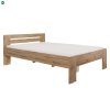  Ágy, 140x200, artisan tölgy, BASIS