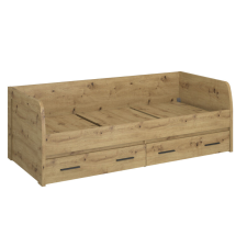  Ágy 2S, 90x200, artisan tölgy, AIRON ágy és ágykellék