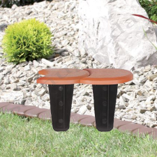 Ágyásszegély lapos IPAK2S 1,9 m TERRACOTTA kerti dekoráció