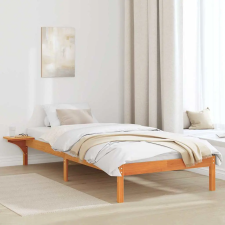  Ágykeret éjjeli szekrényekkel Barna 90 x 200 cm Faggyú barna ágy és ágykellék
