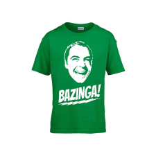 Agymenők Sheldon Bazinga egyedi mintás gyerek póló gyerek póló
