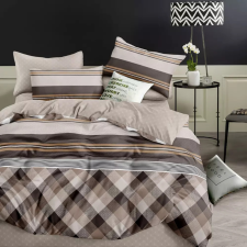  Ágyneműhuzat Milton bézs rombusz mintás 3 részes lakástextília