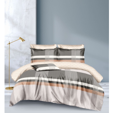  Ágyneműhuzat William szürke narancs csíkos 3 részes lakástextília