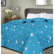  Ágytakaró ÉJSZAKAI ÉG DIAMOND, türkiz Méret: 220 x 240 cm lakástextília