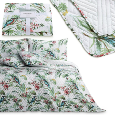 Ágytakaró KINGFISHER szín fehér nyomott stílus boho anyag mikroszálas 240x260 AmeliaHome lakástextília