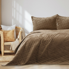  Ágytakaró LAILA szín kapucsínó stílus glamour anyag bársony, poliészter 200x220 AmeliaHome lakástextília