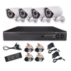  AHD komplett biztonságikamera rendszer központi egységgel és 4 db Full HD 1080p éjjellátó kamerával  (BBV)