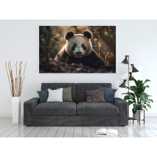 Ai Generált Állatos Vászonkép - Panda grafika, keretezett kép