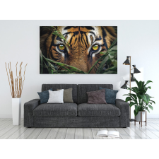  Ai Generált Állatos Vászonkép - Tigris Szemek grafika, keretezett kép