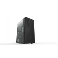 AIO Zephyr Számítógépház - Fekete számítógép ház