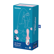 Air Pump Booty 5+ pink vibrátorok