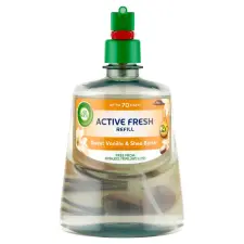 Air Wick Active Fresh Automata Légfrissítő spray utántöltő, Édes vanília és shea vaj (228 ml) tisztító- és takarítószer, higiénia