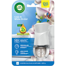 Air Wick Electric komplet Prádlo a bílá orchidej 19 ml tisztító- és takarítószer, higiénia