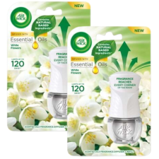 Air Wick Elektromos légfrissítő készülék Fehér Virágok utántöltővel 2x19ml tisztító- és takarítószer, higiénia